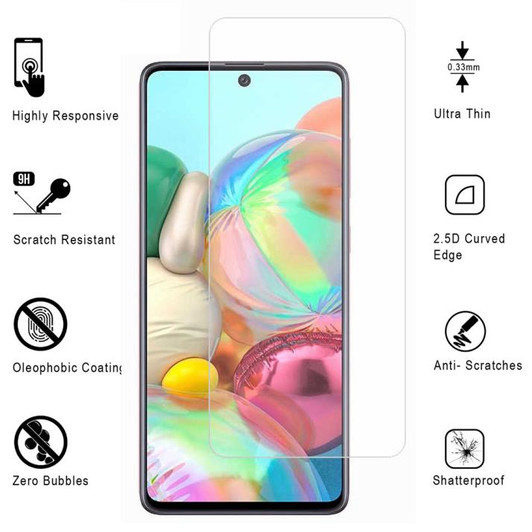 Samsung A71 Tempered Glass