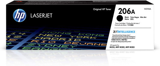 HP 206A Black Ink Toner Cartridge Approximate 1,350 Pages Yield