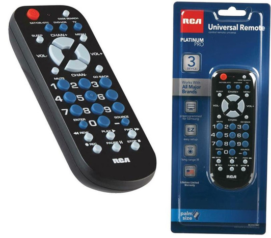 RCA Universal Remore Control for 3 Device type