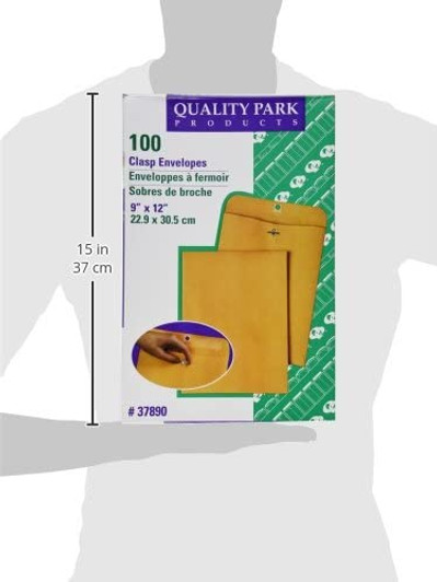 Quality Park 9 X 12 100 Pack Clasp Envelopes