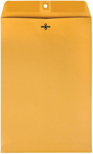 Quality Park 10" x 15" Clasp Envelope 100 Pack