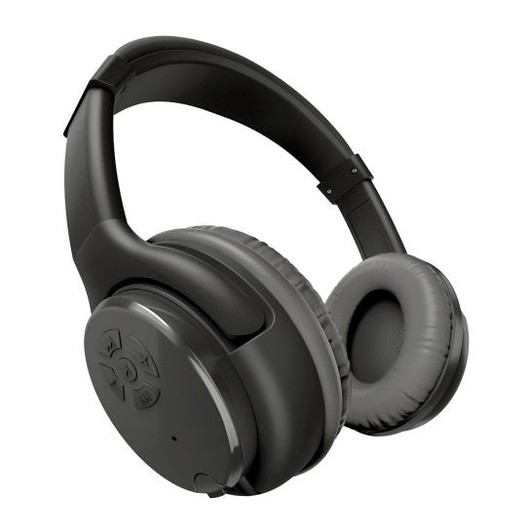 Polaroid Black Adjustable Bluetooth Headphones