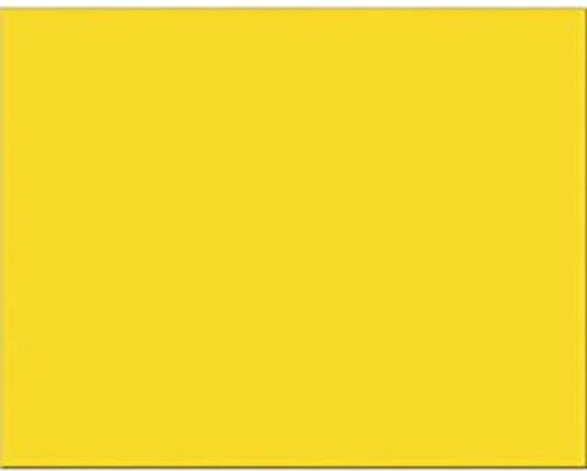 Poster Board 22 X 28 4Ply Lemon Yellow 50 Pack
