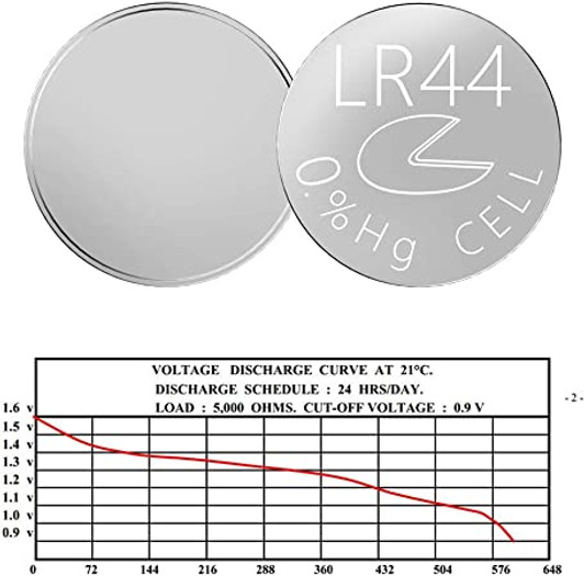 Pkcell LR44 Button Battery