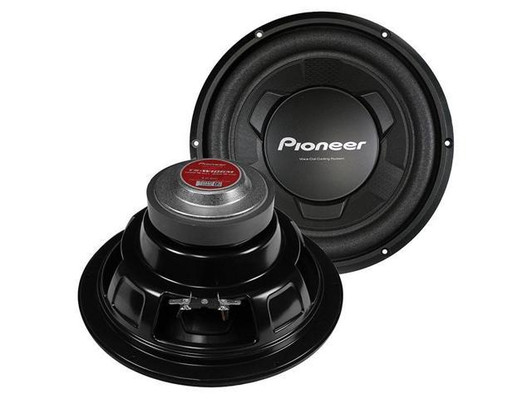Pioneer 10" Car Subwoofers Sub Driver only, Black