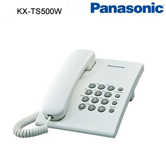Panasonic White Integrated Telephone with 6 Step Electronic Handset Volume Control