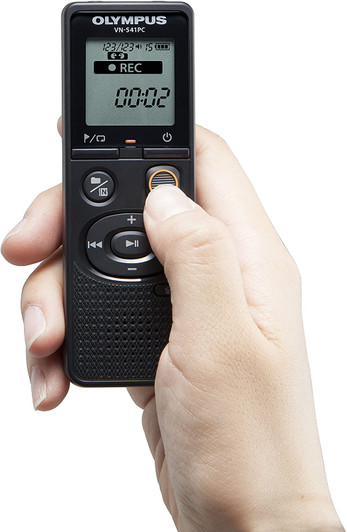 Olympus Voice Recorder with 4GB Memory One Touch Recording Black Color Olympus Voice Recorder with 4GB Memory One Touch Recording Black Color