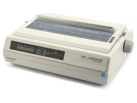 OKI Microline 395C Dot Matrix Monochrome Printer