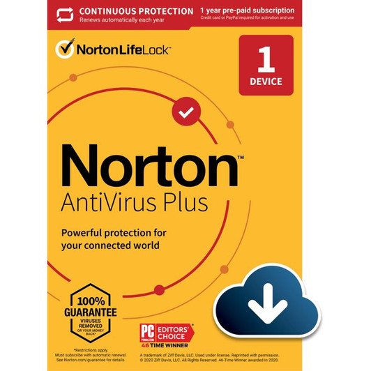 Norton OEM Antivirus 1 User Licence