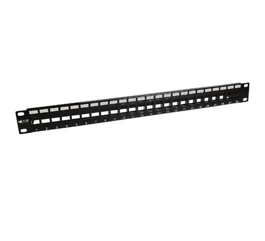 Nexxt 24 Port Modular Patch Panel