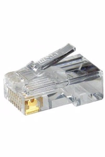 Nexxt RJ45 Cat6 100PK Connector Nexxt RJ45 Cat6 100PK Connector