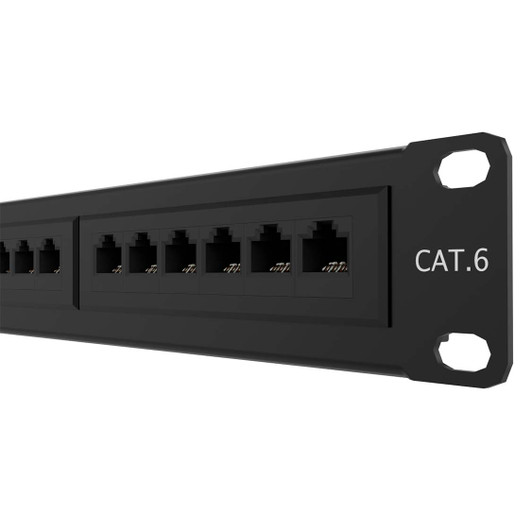 Nexxt 24 Port Cat6 1U Patch Pane