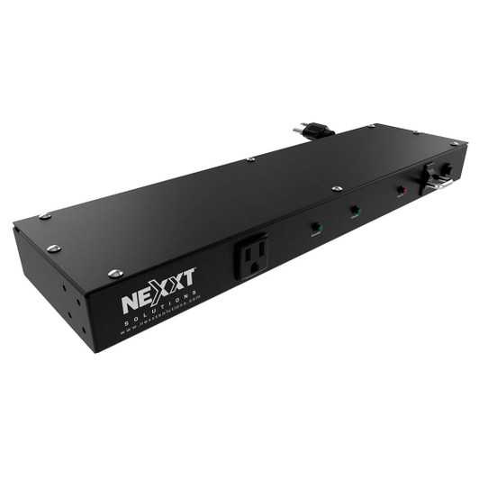 Nexxt 9 Outlet 110V Rackmount Surge Protector