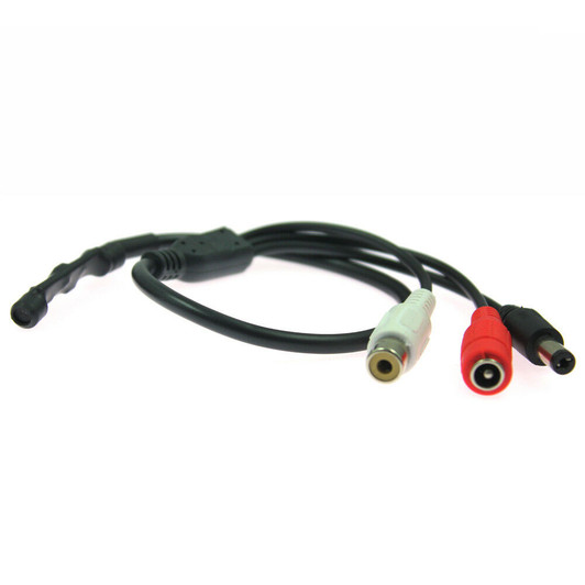 Nexxt CCTV Security Audio Surveillance Microphone RCA 12V