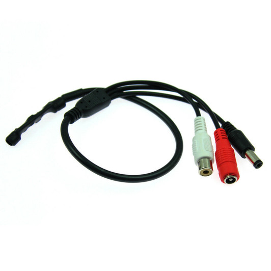 Nexxt CCTV Security Audio Surveillance Microphone RCA 12V