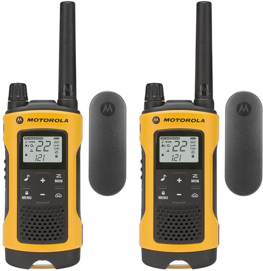 Motorola upto 35 Mile 2 Way Radio 22ch Dual Pack