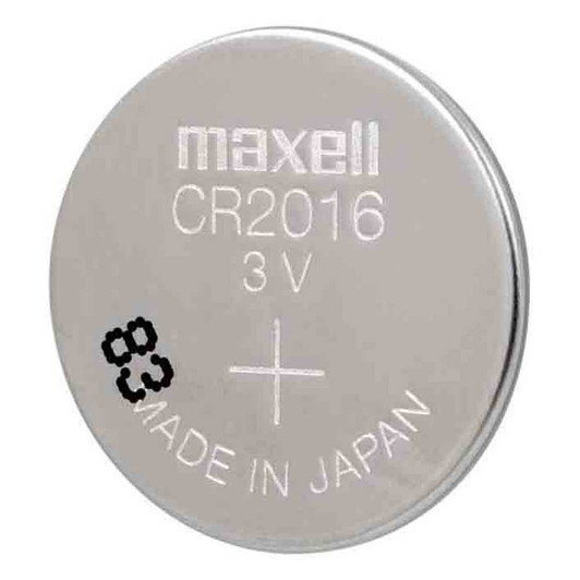 Maxell CR2016 3V Lithium Button Battery 5 Pack