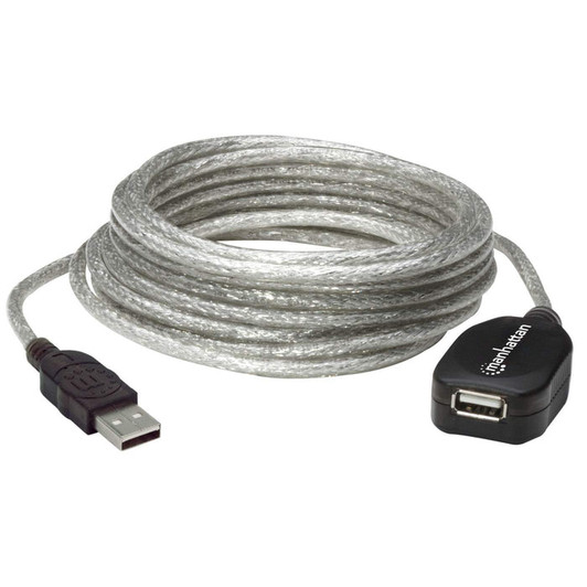 Manhattan 16ft Active USB Extention Repeater Cable A Male to A Female