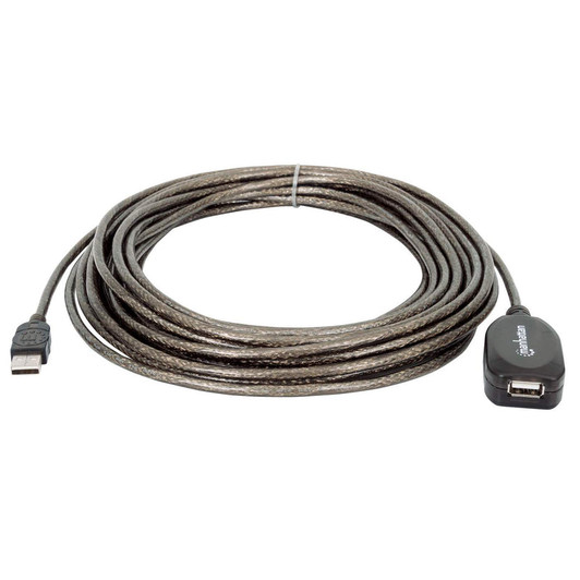 Manhattan 33ft USB Active Extension Repeater Cable Male to Female