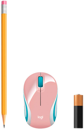 Logitech M187 Pink Wireless Mini Mouse