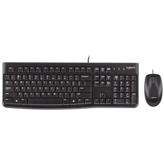 Logitech MK120 USB Wired Keyboard & Mouse