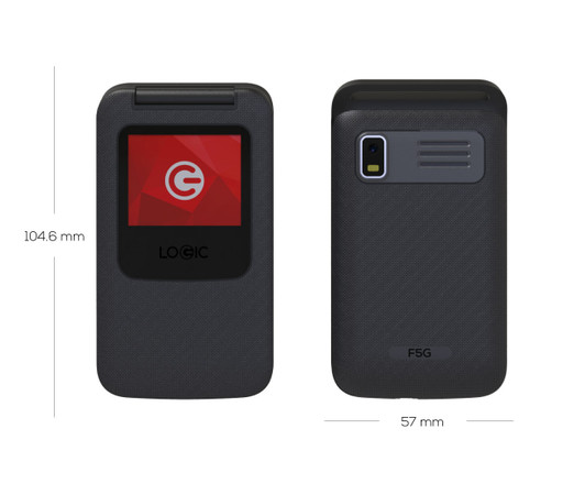 Logic F5G Flip phone - 3G Dual SIM Logic F5G Flip phone - 3G Dual SIM
