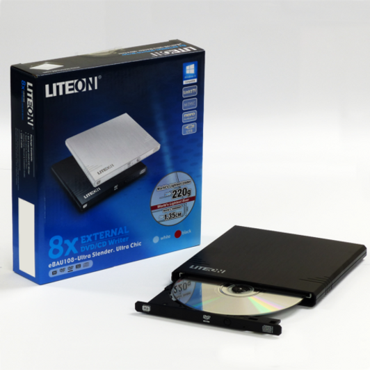 Lite On External USB DVD Writer - Black
