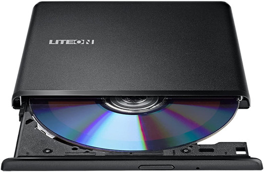 Lite On External Ultra Slim Portable DVD Writer USB 2.0 DVDRW CD-RW