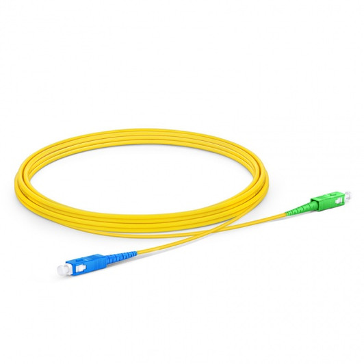 Linkedpro 10ft Mono Mode SC/UPC - SC/APC Connectors Simplex Fiber Optic Patch Cord Network Cable Linkedpro 10ft Mono Mode SC/UPC - SC/APC Connectors Simplex Fiber Optic Patch Cord Network Cable