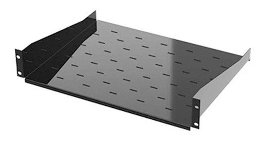 Linkedpro 1U 13.5" Deep 19" Fixed Steel Shelf for Rack