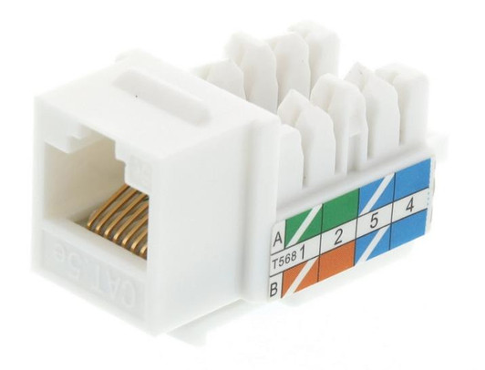 Linkedpro Cat6 White Keystone Jack