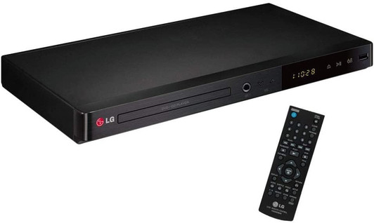 LG DVD / CD / WMA player Multi format playback including DivX HD, Progressive scan, Karaoke Jack with USB