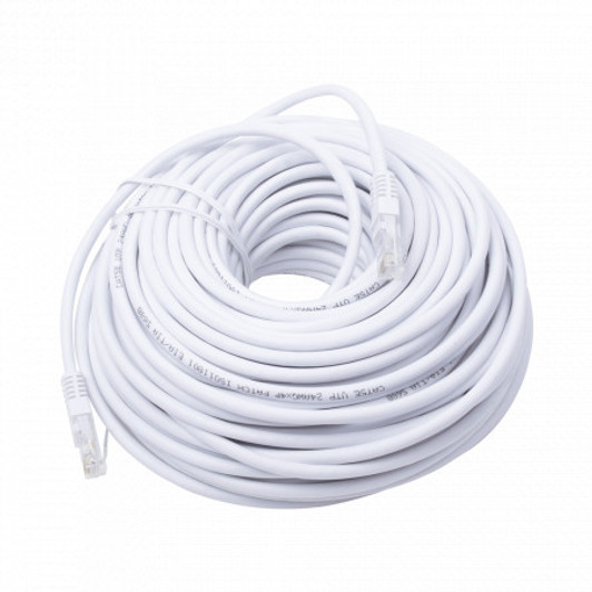 Linkedpro 100ft Cat5e White Patch Cable