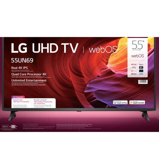 LG 55" Class 4K Smart Ultra HD TV with HDR