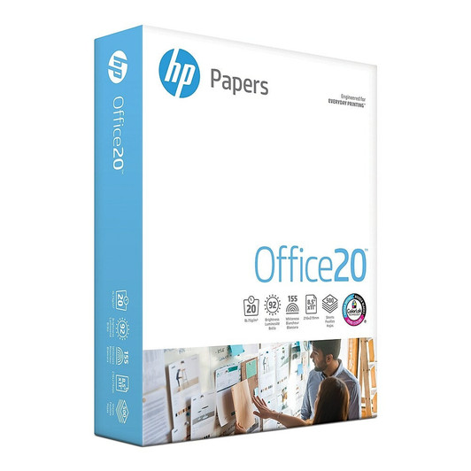 HP Letter Size White Copy Paper 8.5 X 11" 500 Sheets 10 Pack