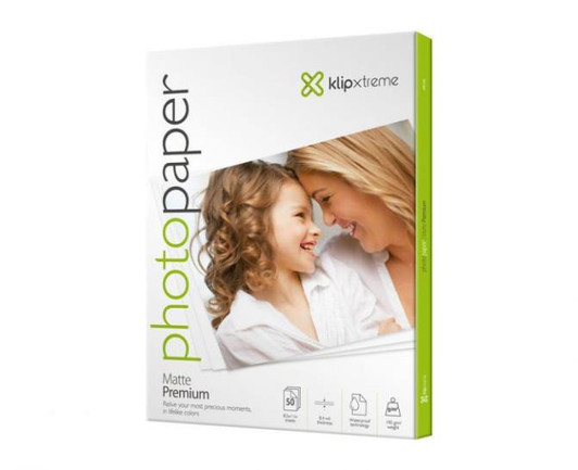 KlipX Photo paper Matte 8.5X11" 8.4MIL Thickness 50 Page