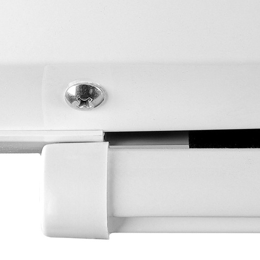 KlipX 72" Projector Screen Manual Pull Down Wall Ceiling Mounting