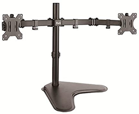 KlipX Double Monitor Mount 13 - 32" clip to desk
