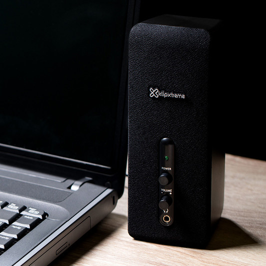 KlipX 2 Pieces Speaker 2 Watt 110-240 Volt US Plug