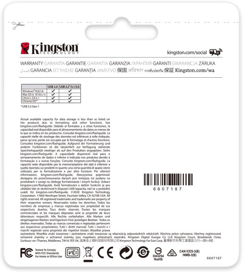 Kingston 256GB DataTraveler USB 3.2 USB Flash Drive Kingston 256GB DataTraveler USB 3.2 USB Flash Drive