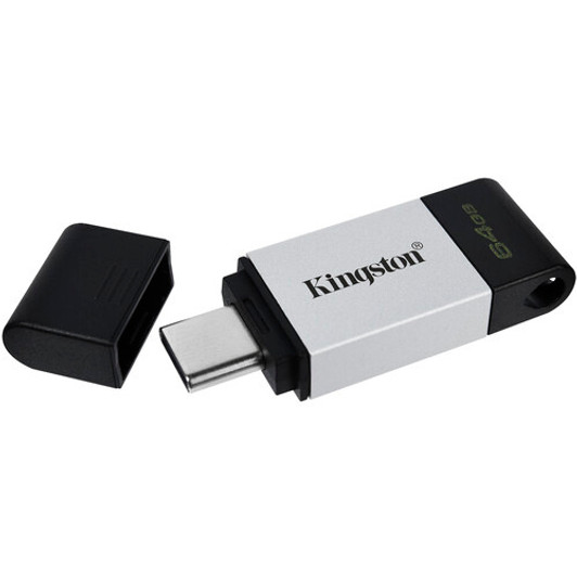 Kingston 64GB DataTraveler 80 USB 3.2 Type C Flash Drive Kingston 64GB DataTraveler 80 USB 3.2 Type C Flash Drive