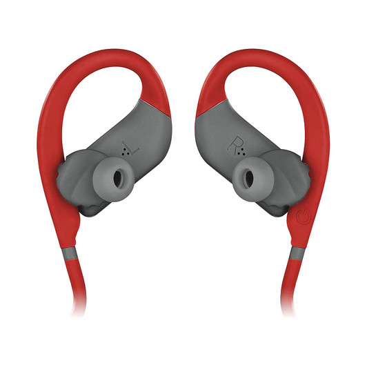 JBL Red Endurance Dive by Harman Wireless Bluetooth Waterproof In-Ear Neckband Headphones with 1GB Storage for MP3 Player