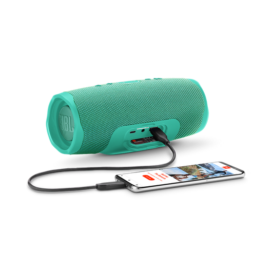JBL Charge 4 River Teal Waterproof Portable Bluetooth Speaker