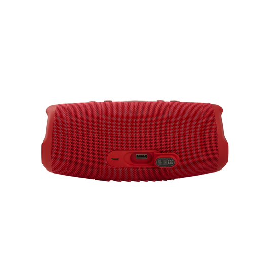 JBL Charge 5 Red Portable Speaker with Smartphone Charging, Stereo Pairing, Built In Microphone, Waterproof