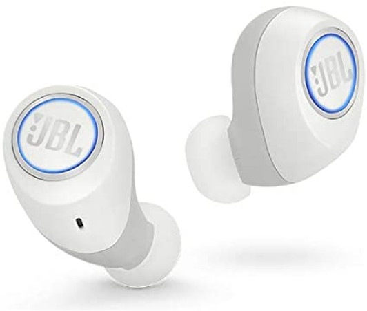 JBL Free White Truly Wireless Headphones