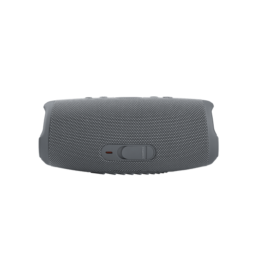 JBL Charge 5 Gray Portable Speaker with Smartphone Charging, Stereo Pairing, Built In Microphone, Waterproof
