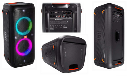 JBL Party Box 300 with Portable Battery Bluetooth Party Speaker and Light Effects