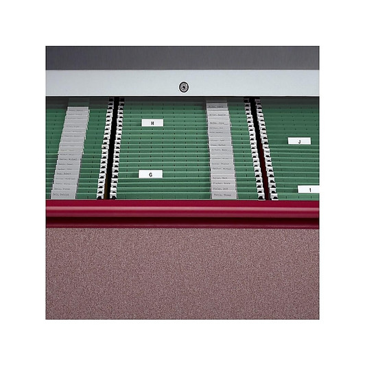 Island Hanging Folder 1/5 Cut Tab Legal Size Green Color 25 Count