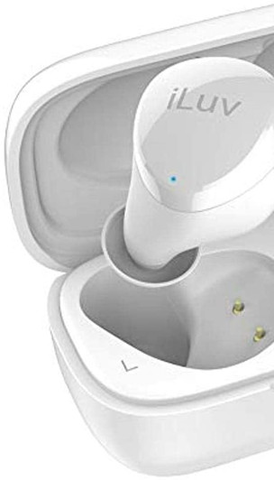 iluv White Bubble Gum Air True Wireless Earphones