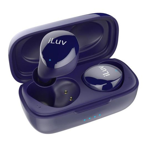 Iluv Blue Bubble Gum air true Wireless Earphone